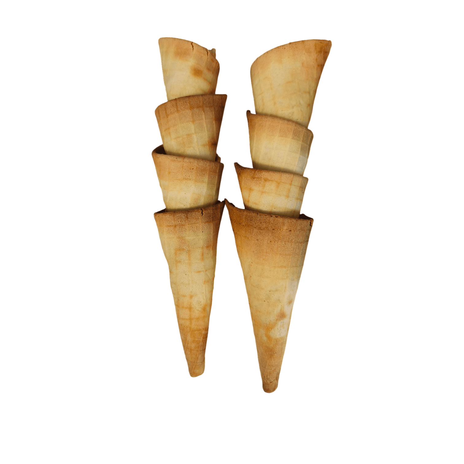 Pack 4 conos de helado, libres de gluten y libres de lácteos