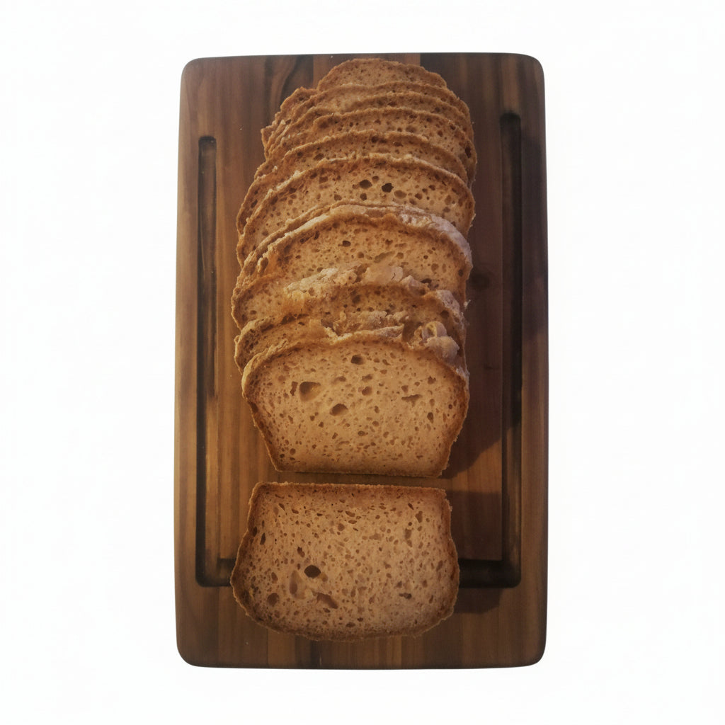 Pan Rústico Rebanado Libre de Gluten y Vegano 500g