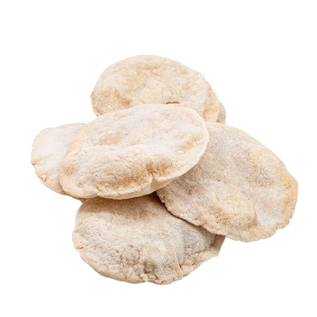 Pan pita libre de gluten y vegano, pack 6 unidades